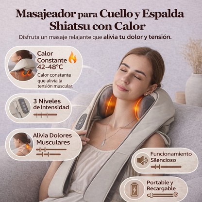 Masajeador de Cuello y Hombros 5D