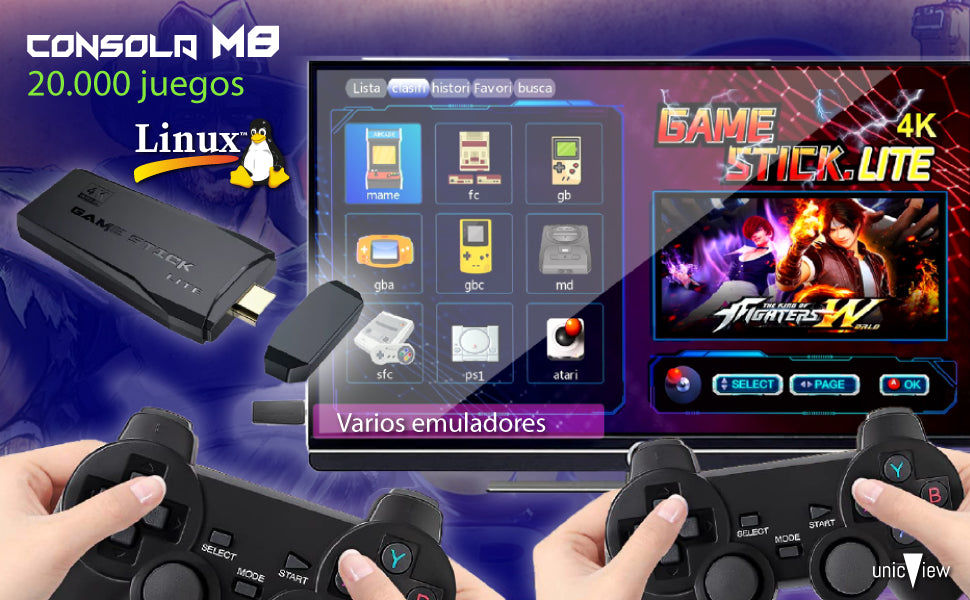 Consola Retro con 20.000 Juegos