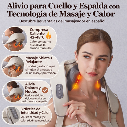 Masajeador de Cuello y Hombros 5D