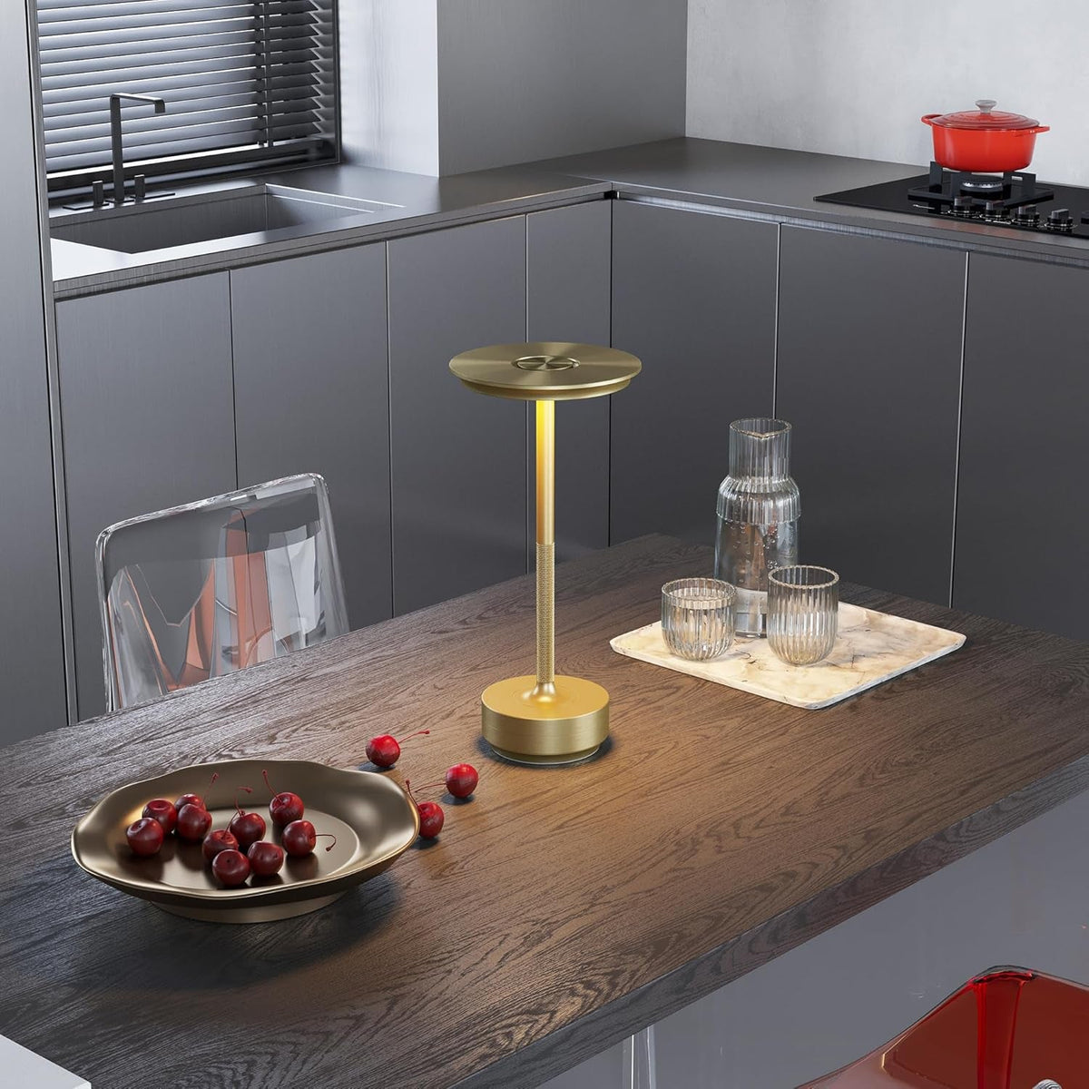 Wick Table Lamp